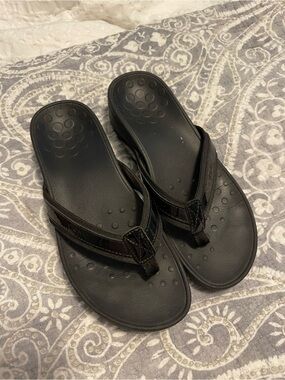 Vionic Flip Flop 7 High Tide Comfort black